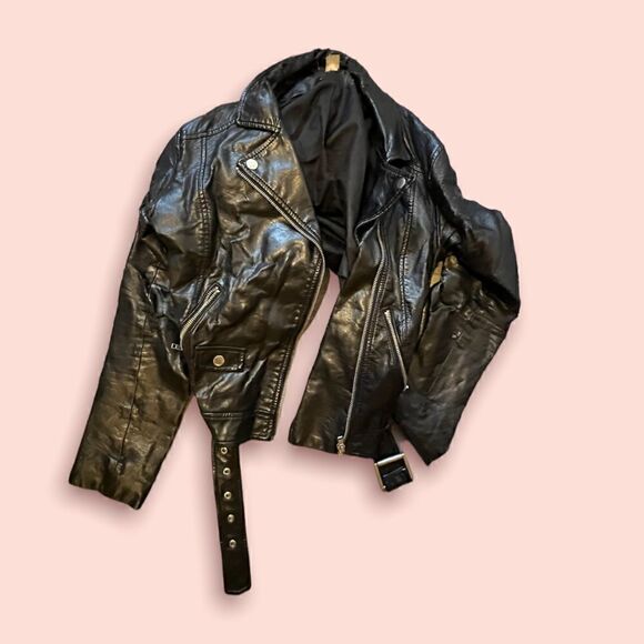 H&M Vintage Leather Jacket  - Picture 2 of 7